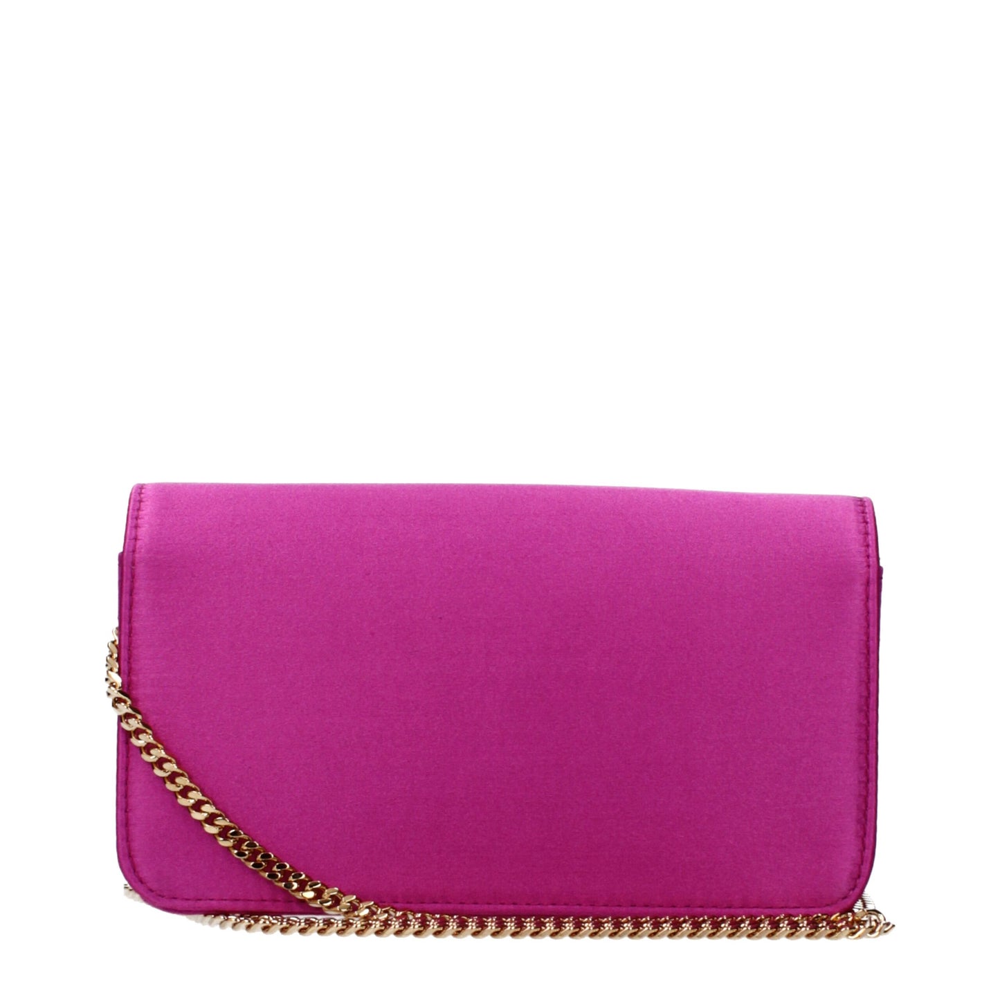 Versace clutch in fuchsia satijn Versace