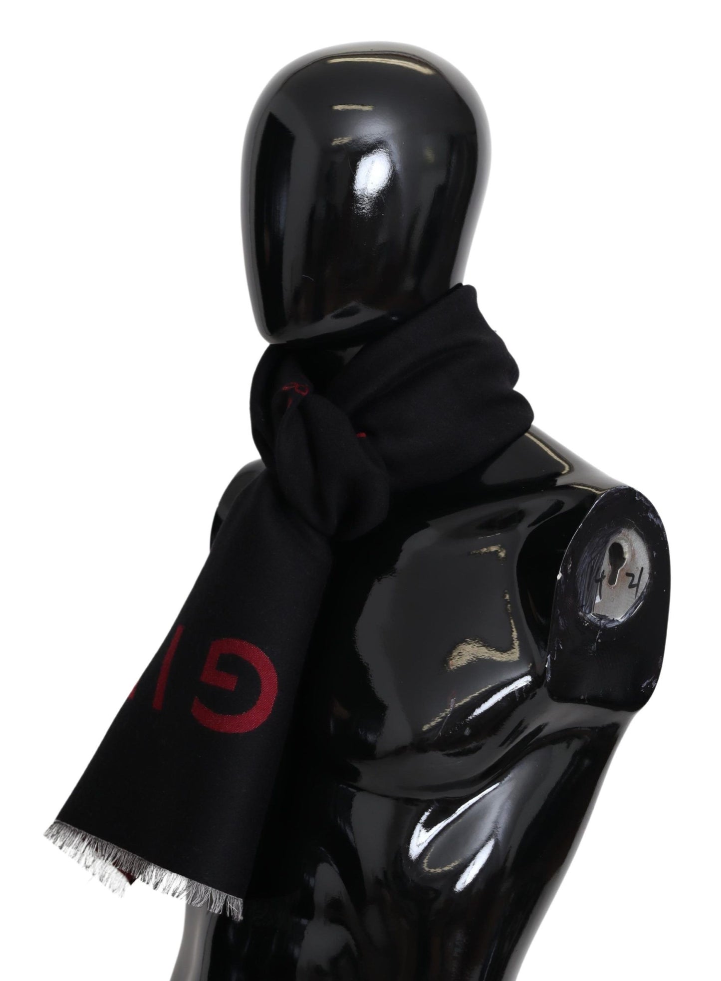 Givenchy Elegant Unisex Wool Silk Blend Scarf - MARANOS