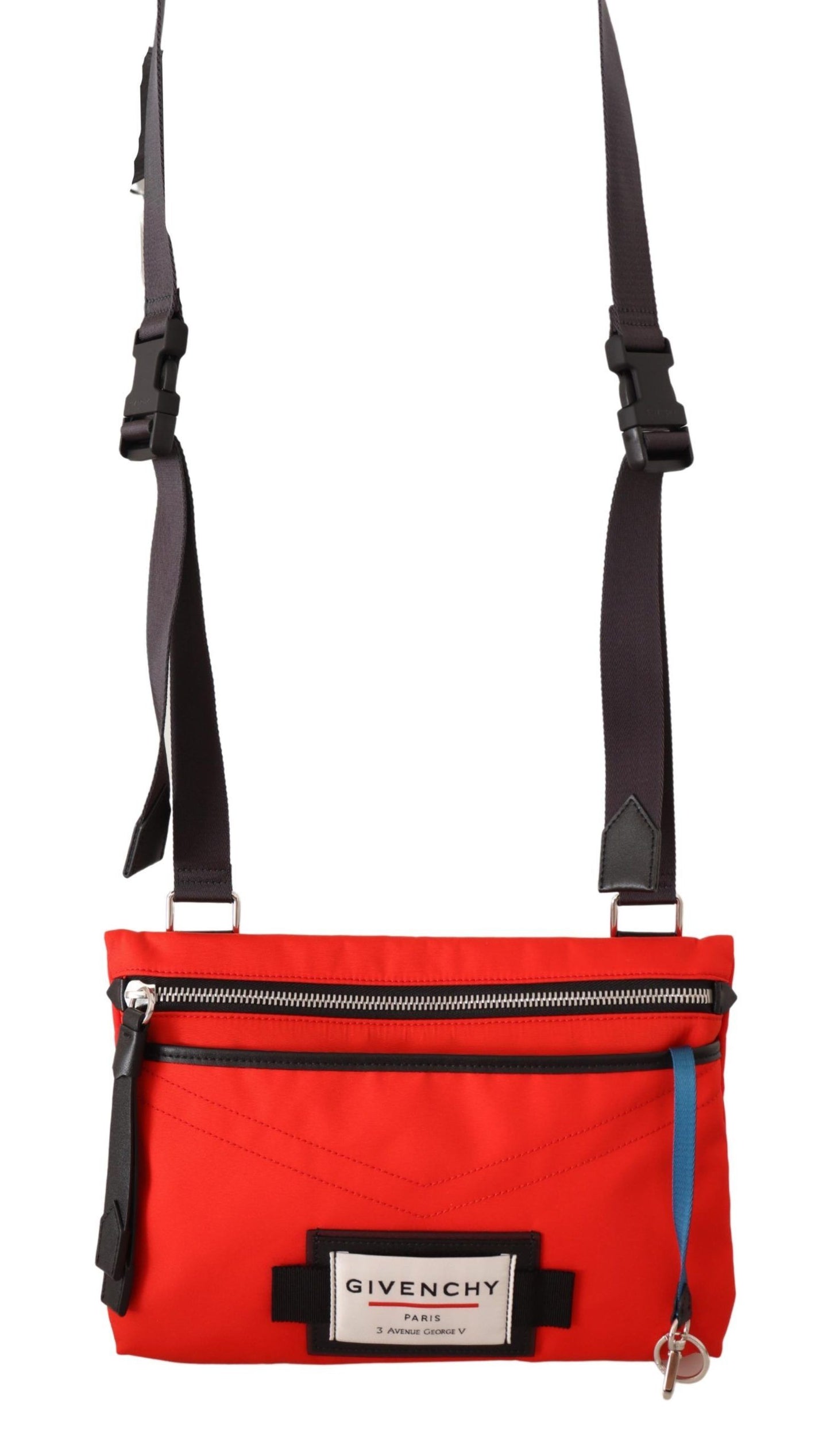 Givenchy Chic Red and Black Downtown Crossbody Bag - MARANOS