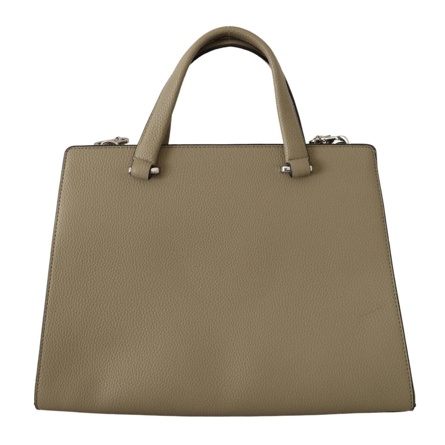 Karl Lagerfeld tote in saliegroen leer - MARANOS