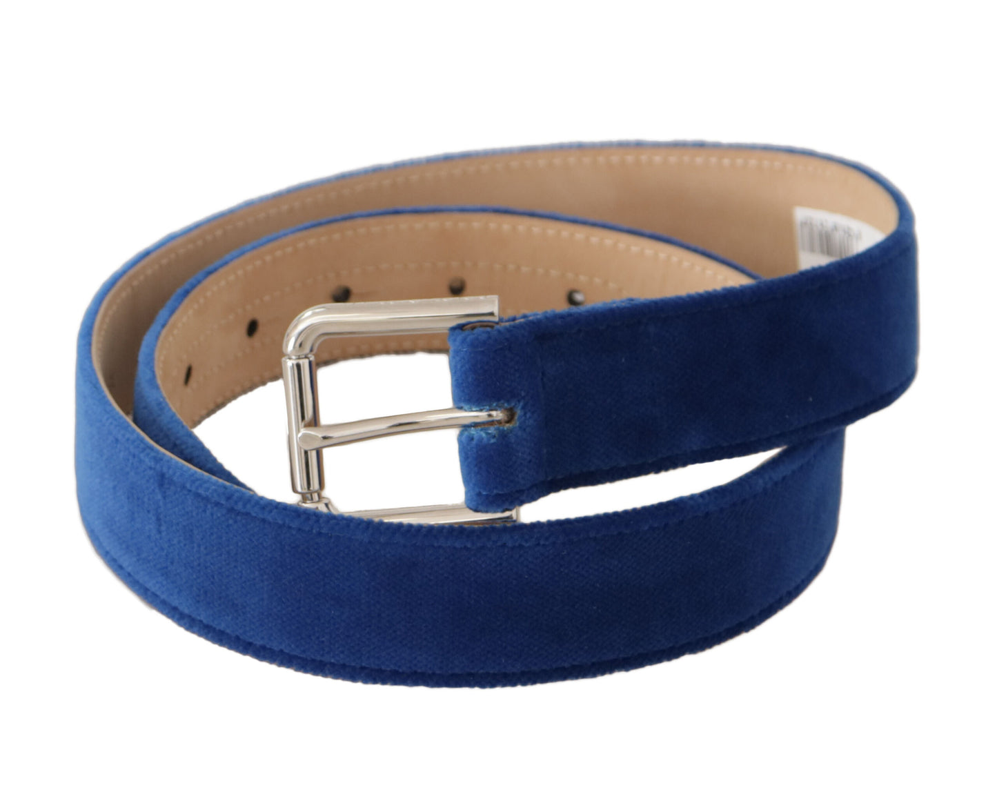 Dolce & Gabbana elegante fluwelen riem met metalen logodetail
