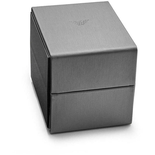 Emporio Armani Elegant Bordeaux Leren Horloge for Dames - MARANOS