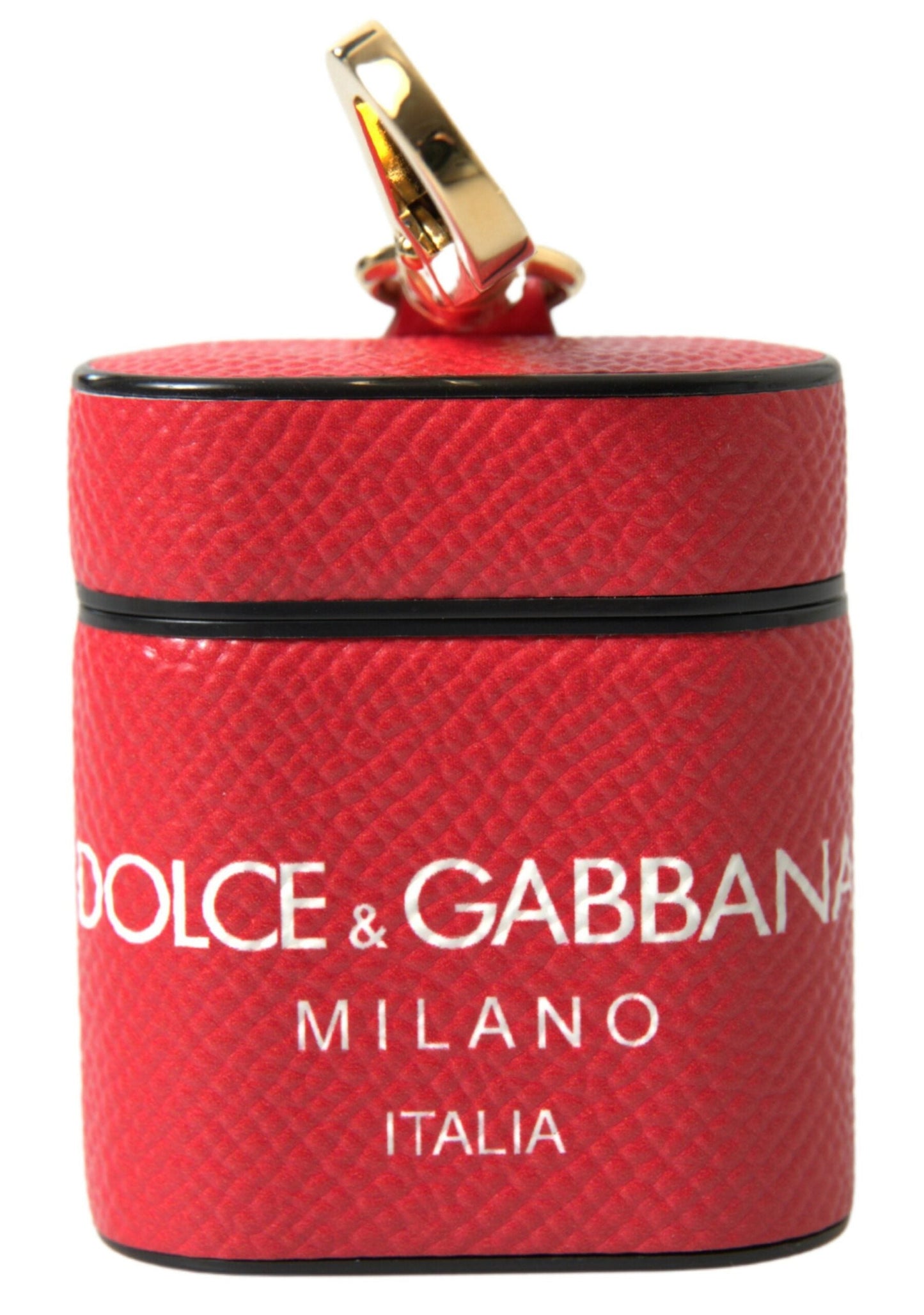 Dolce & Gabbana elegante AirPods-hoes van rood leer Dolce & Gabbana