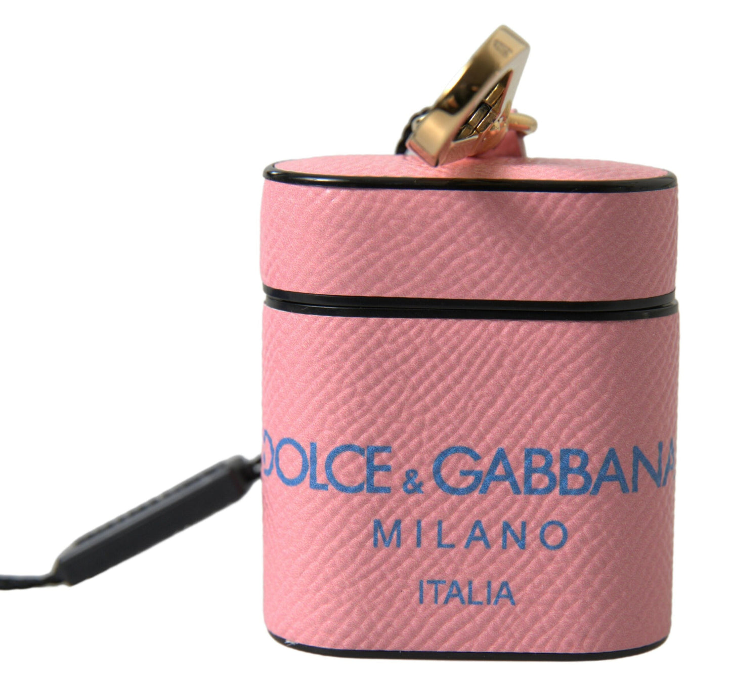 Dolce & Gabbana stijlvolle AirPods-hoes van kalfsleer in roze Dolce & Gabbana
