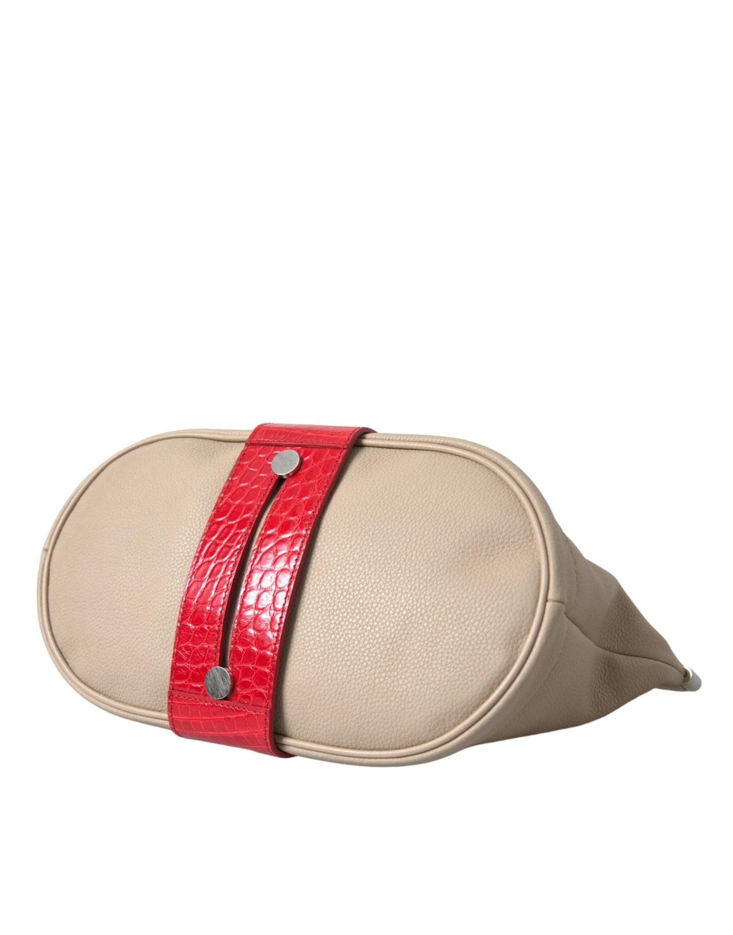 Balenciaga Two Tone Exotische Leren Clutch Balenciaga