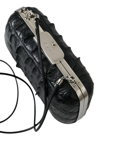 Balenciaga elegante krokodillenleren avondclutch - MARANOS
