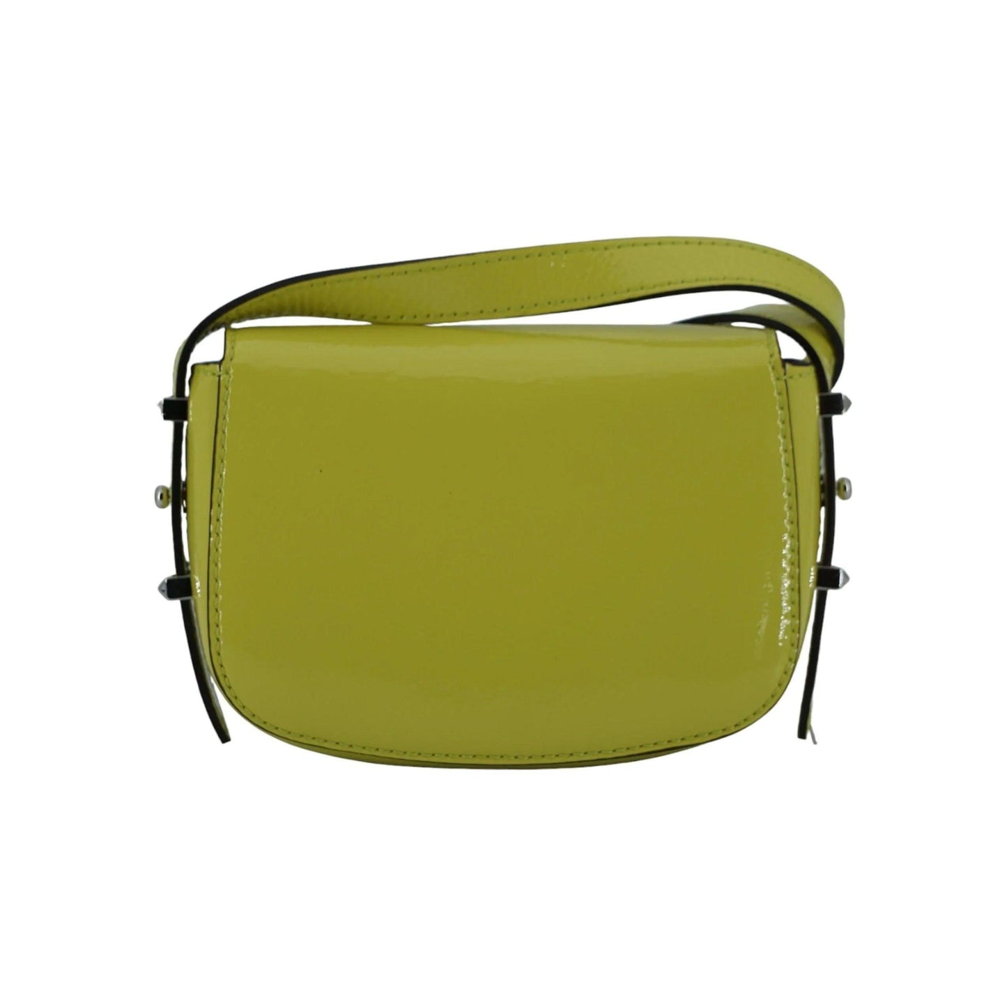 Jimmy Choo Lime Geel Leren kleine Schoudertas - MARANOS