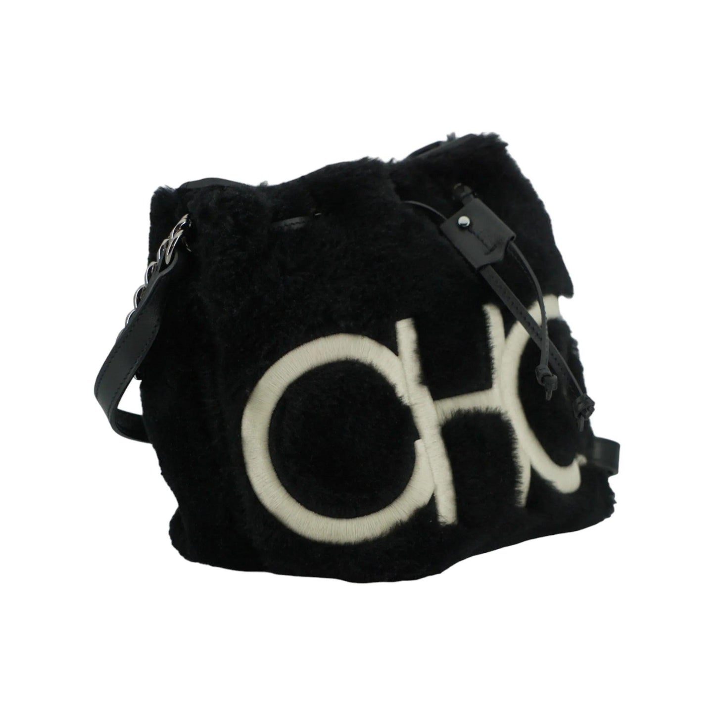 Jimmy Choo Zwart Leren Top Handle Schoudertas - MARANOS