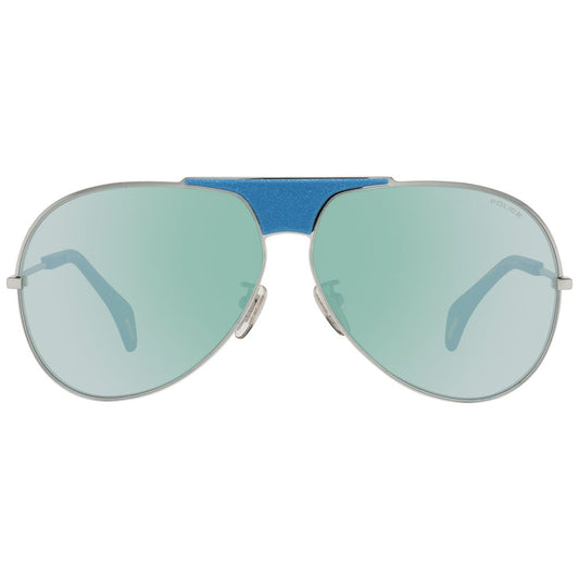 Police blauwe aviator zonnebril - MARANOS