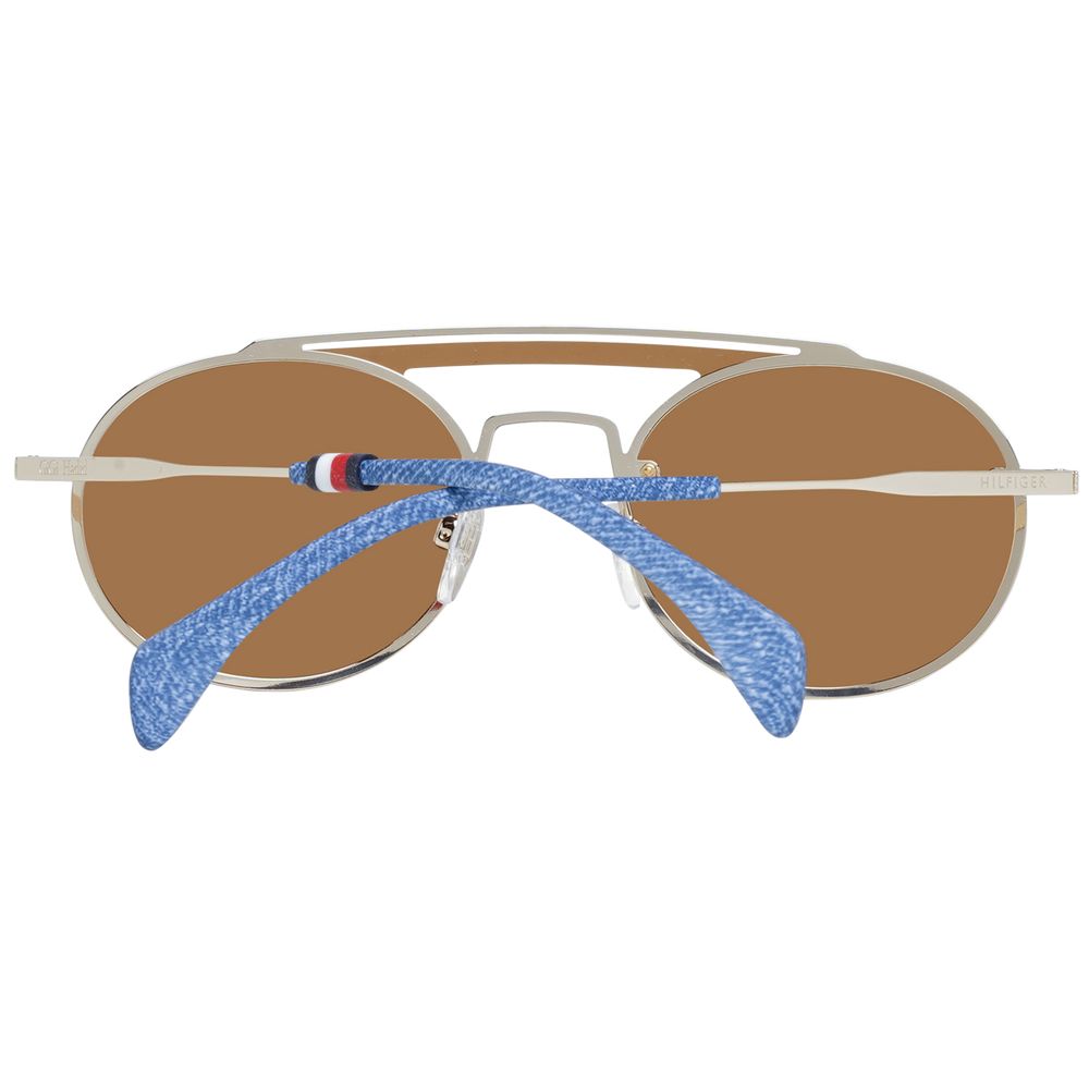Tommy Hilfiger Goldene Damen-Sonnenbrille