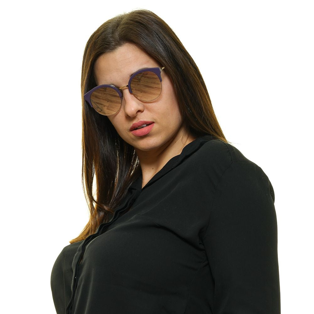 Police Gold Women Sunglasses - MARANOS