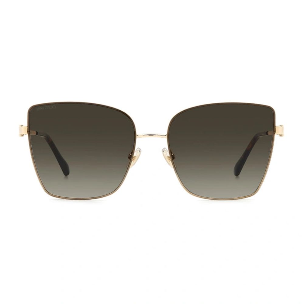 Jimmy Choo Goud Metaal Zonnebril
