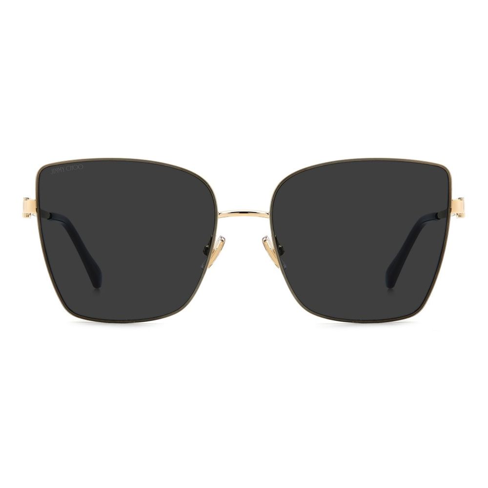 Jimmy Choo Goud Metaal Zonnebril