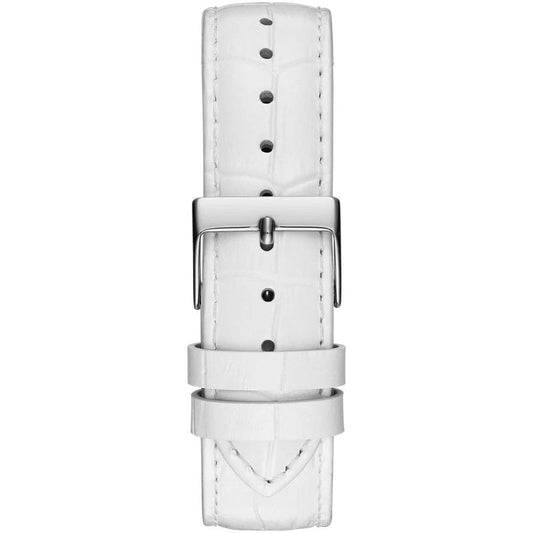 Guess horloge met witte leren band Guess