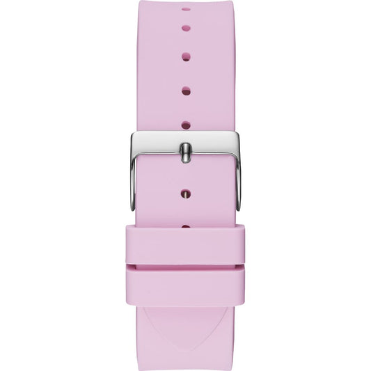 Guess horloge met roze rubberen band Guess