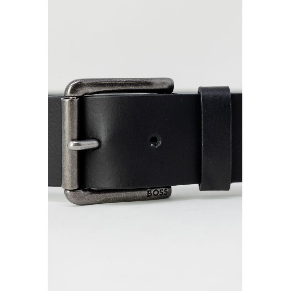 Hugo Boss Black Leather Belt - MARANOS
