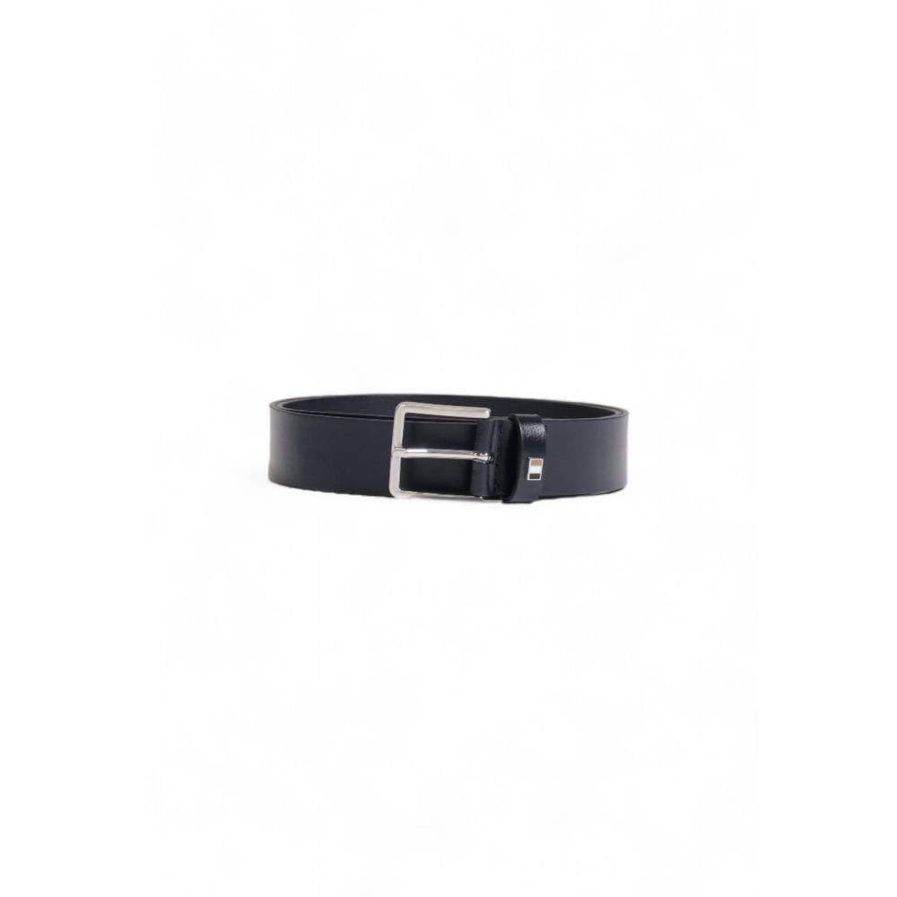 Hugo Boss Blue Leather Belt - MARANOS