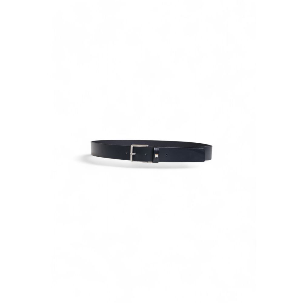 Hugo Boss Blue Leather Belt - MARANOS