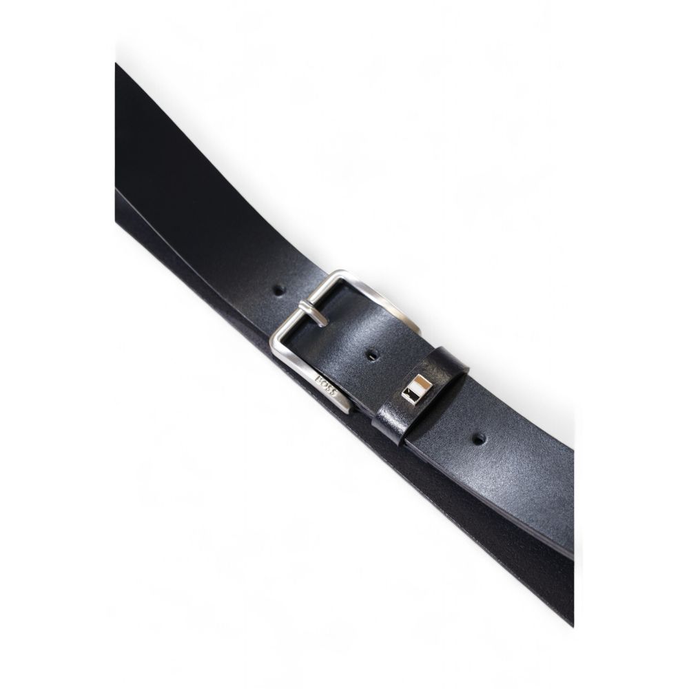 Hugo Boss Blue Leather Belt - MARANOS