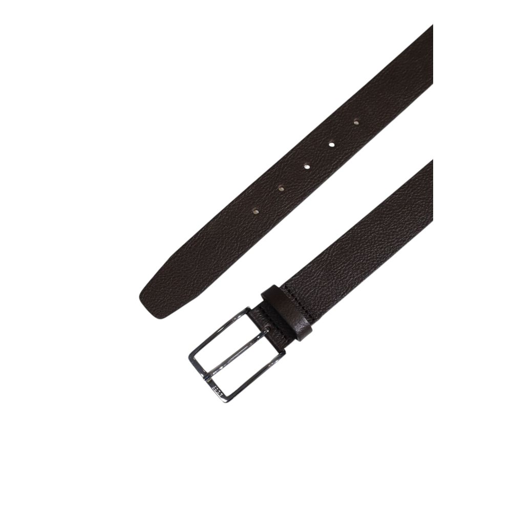 Hugo Boss Brown Leather Belt - MARANOS
