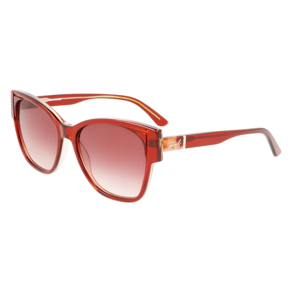 Karl Lagerfeld zonnebril in oranje - MARANOS
