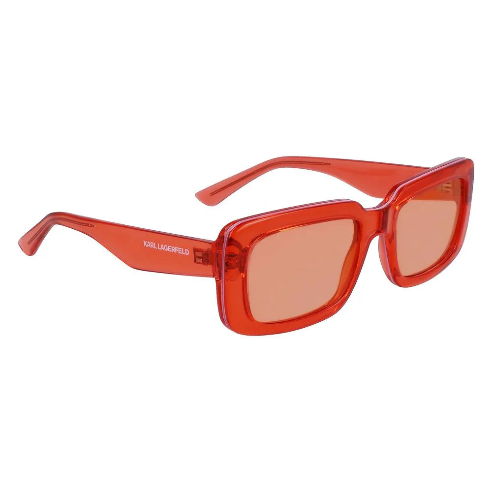Karl Lagerfeld zonnebril in oranje - MARANOS