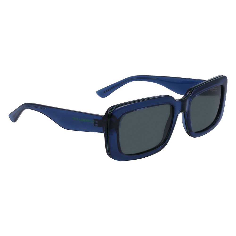 Karl Lagerfeld zonnebril in blauw Karl Lagerfeld