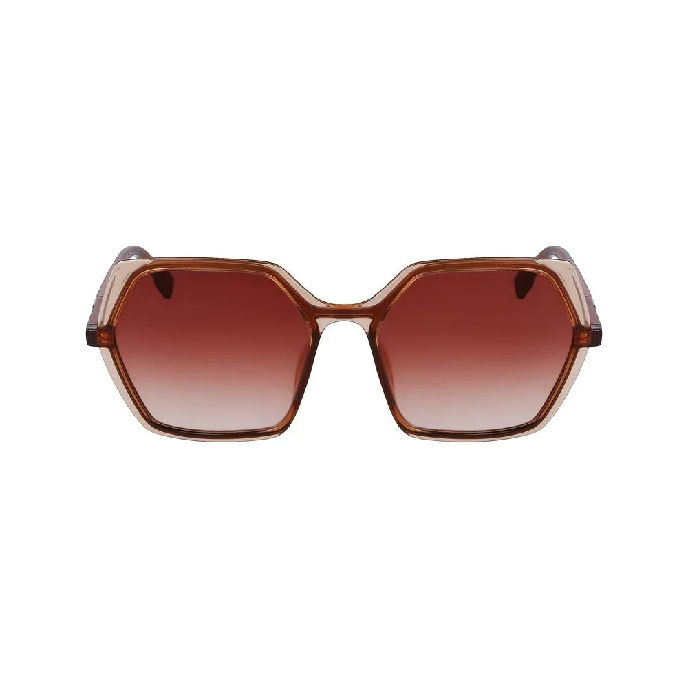 Karl Lagerfeld zonnebril in bruin - MARANOS