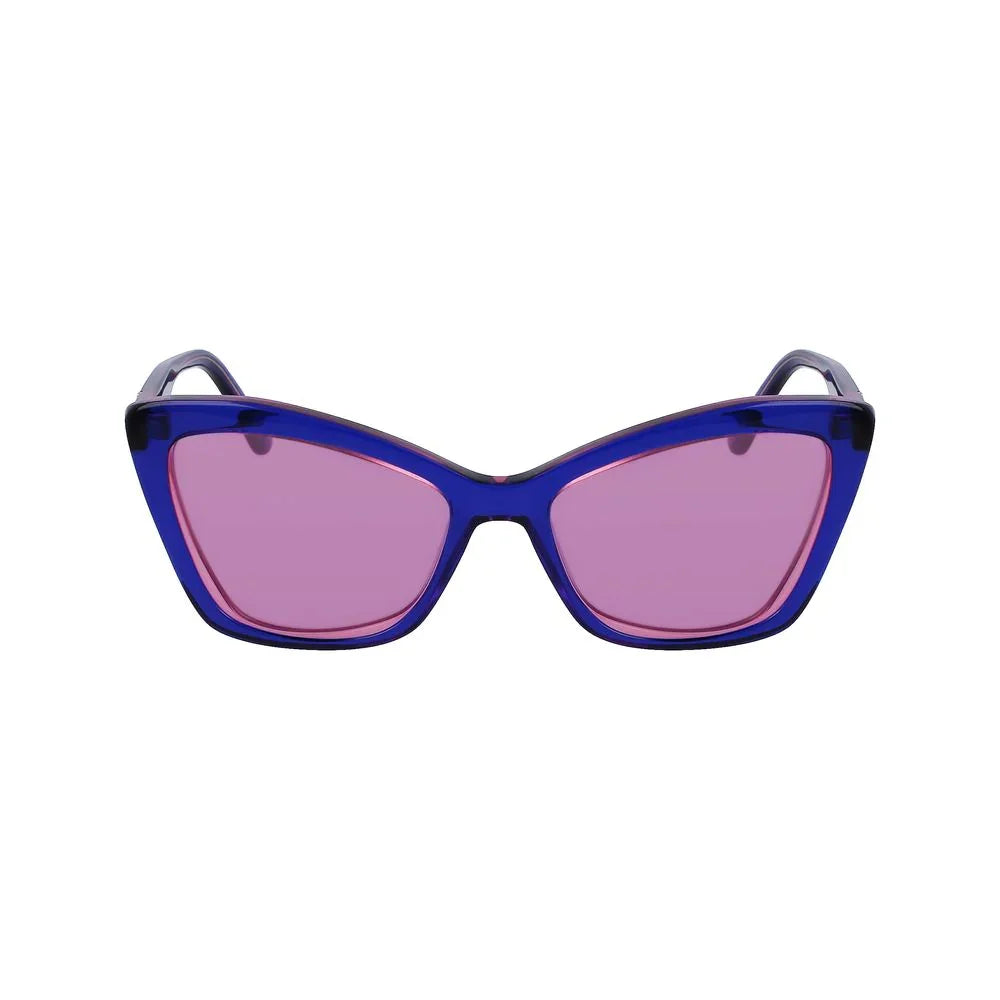 Karl Lagerfeld zonnebril in blauw - MARANOS