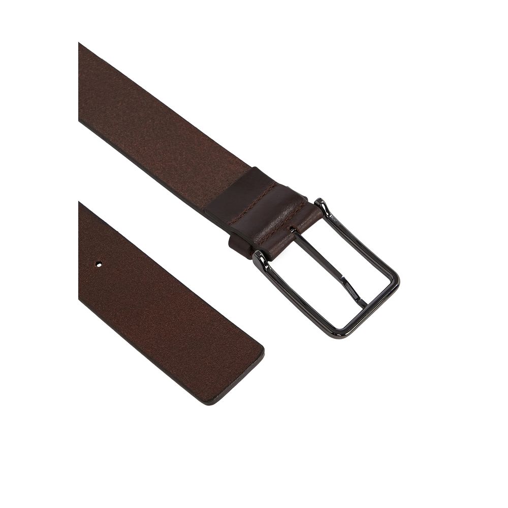 Calvin Klein Brown Leather Belt - MARANOS