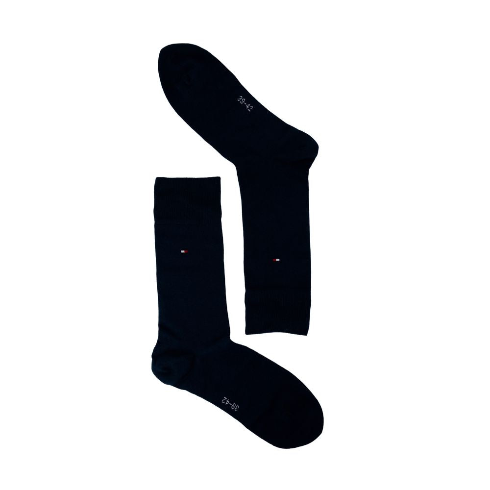 Tommy Hilfiger Blue Cotton Sock - MARANOS