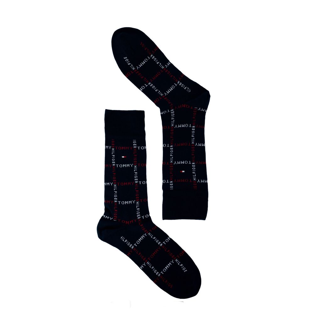 Tommy Hilfiger Blue Cotton Sock - MARANOS