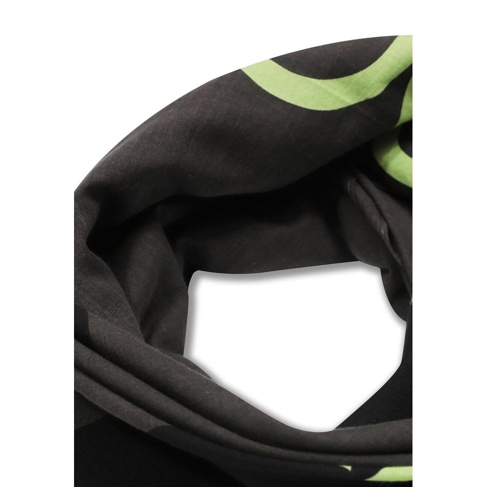 Calvin Klein Black Organic Cotton Scarf - MARANOS