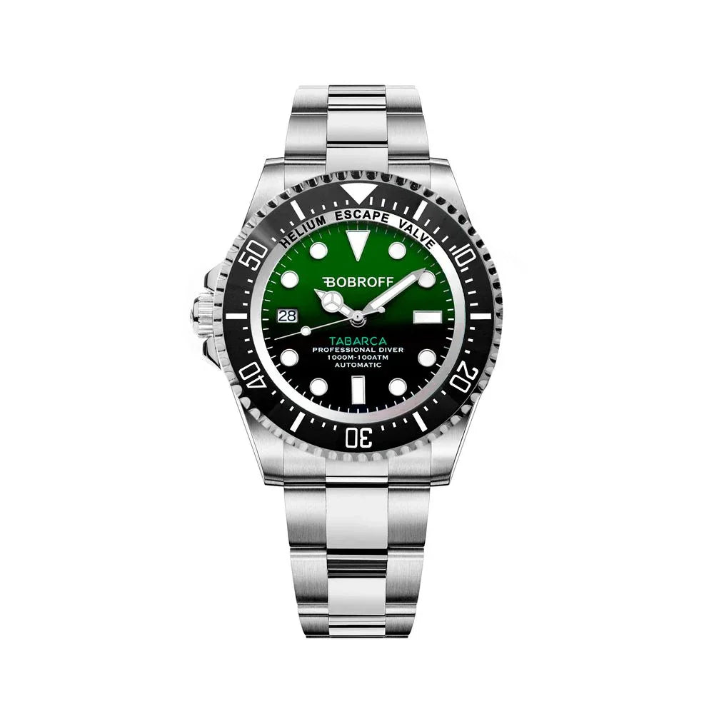 Bobroff Zilver Roestvrij staal Horloge - MARANOS
