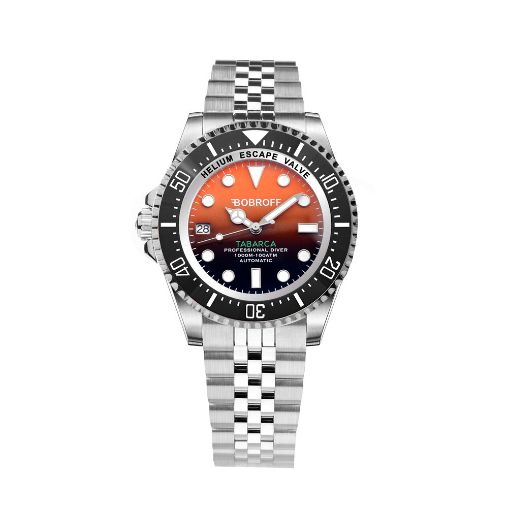 Bobroff Zilver Roestvrij staal Horloge Bobroff