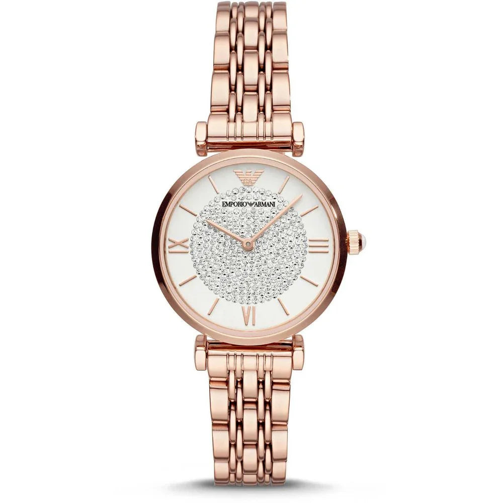 Armani Goud Roestvrij staal Horloge - MARANOS