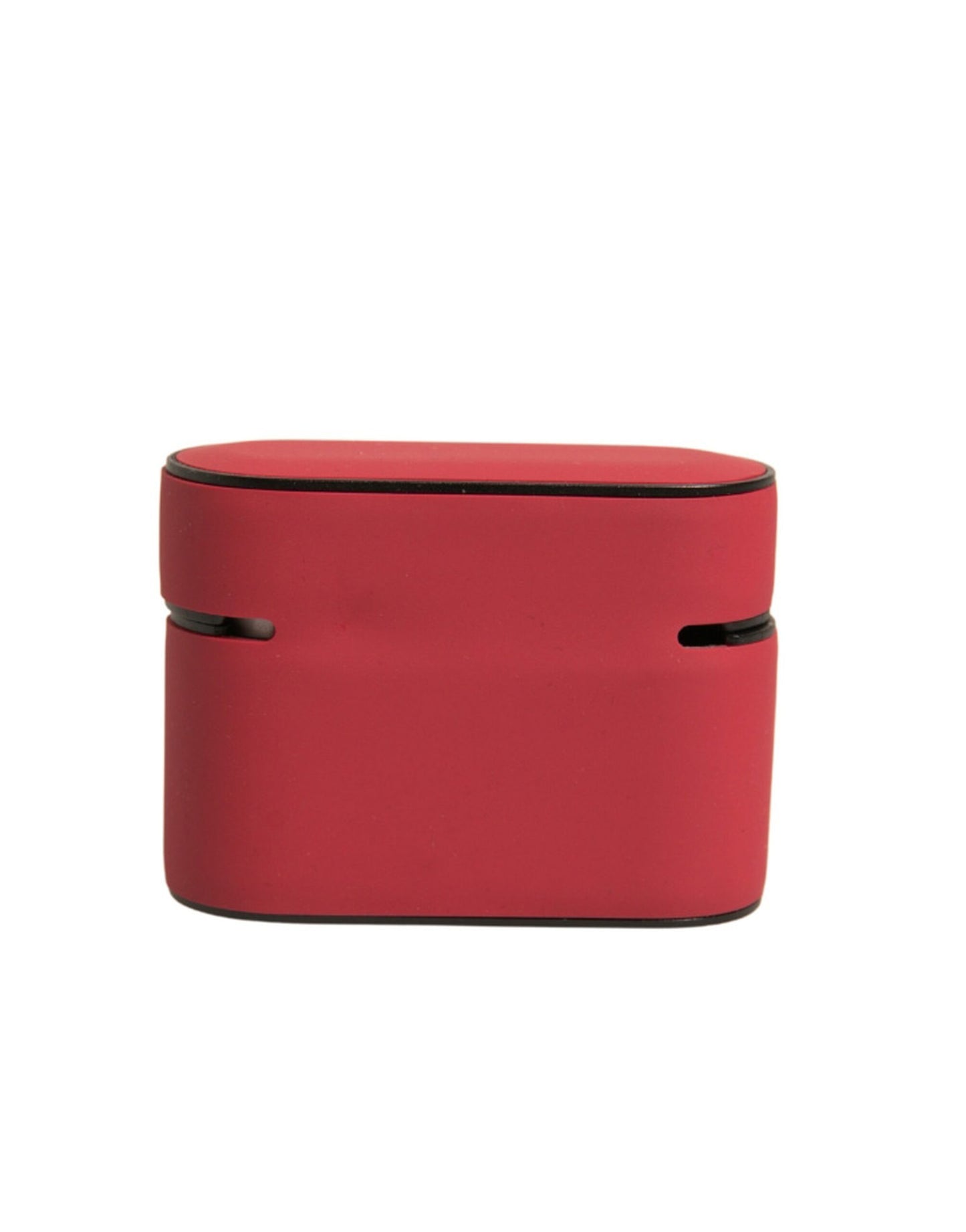 Dolce & Gabbana Rood PVC Embossed logo Plaque Holder Airpods Etui