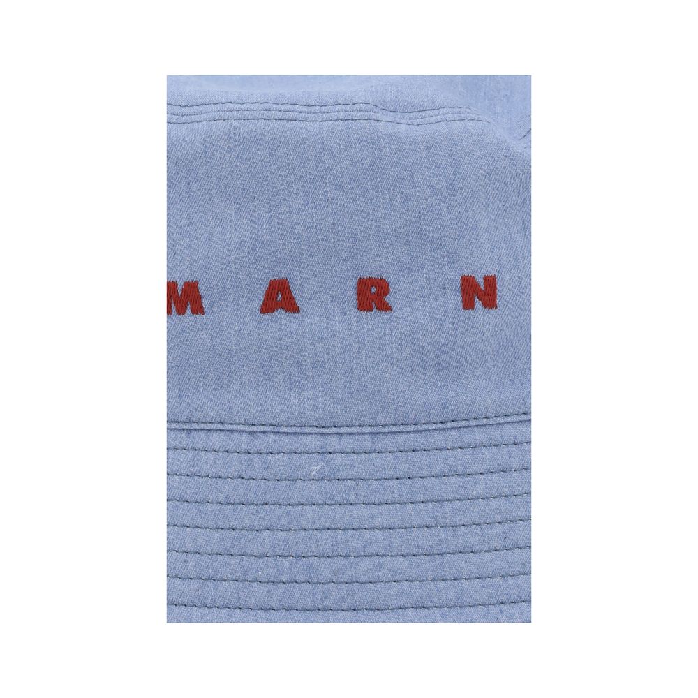 Marni Logoed Bucket Hat - MARANOS
