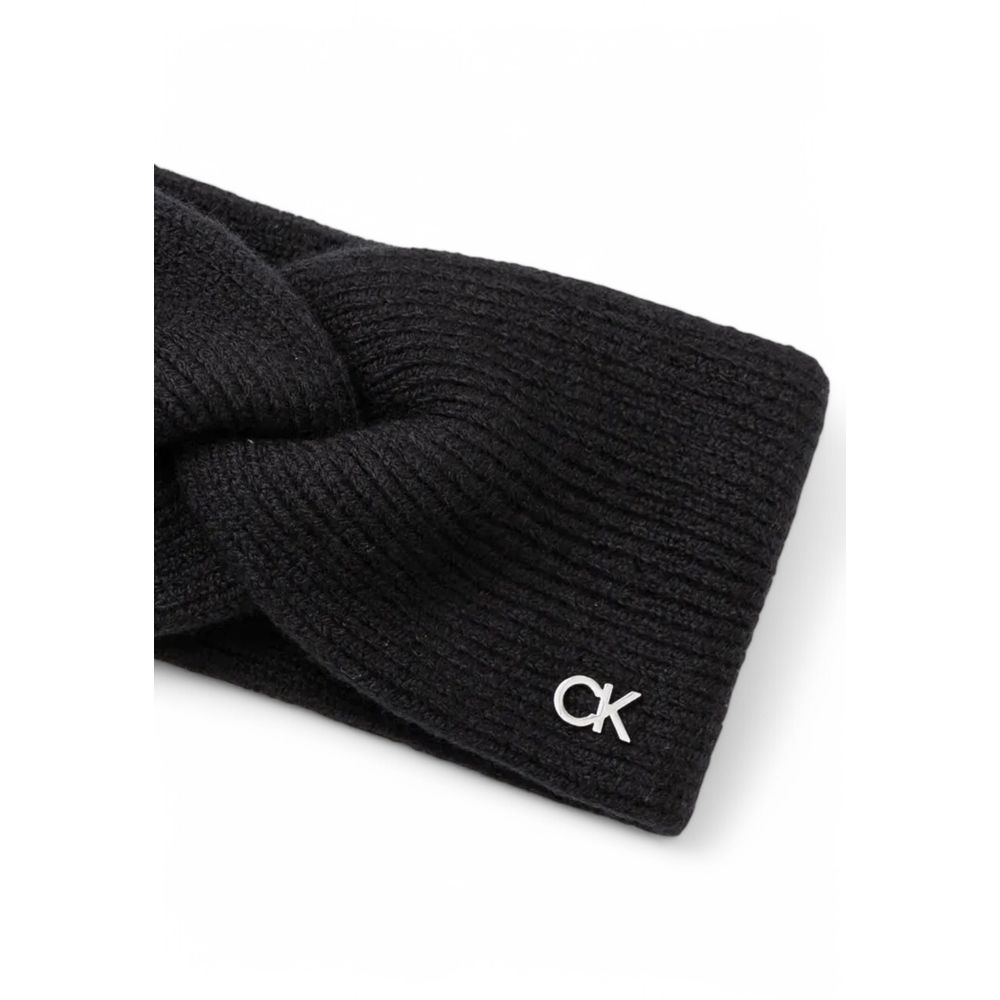 Calvin Klein Black Wool Hat - MARANOS