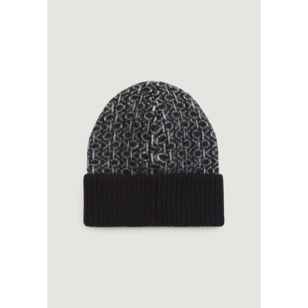 Calvin Klein Black Alpaca Leather Hat - MARANOS