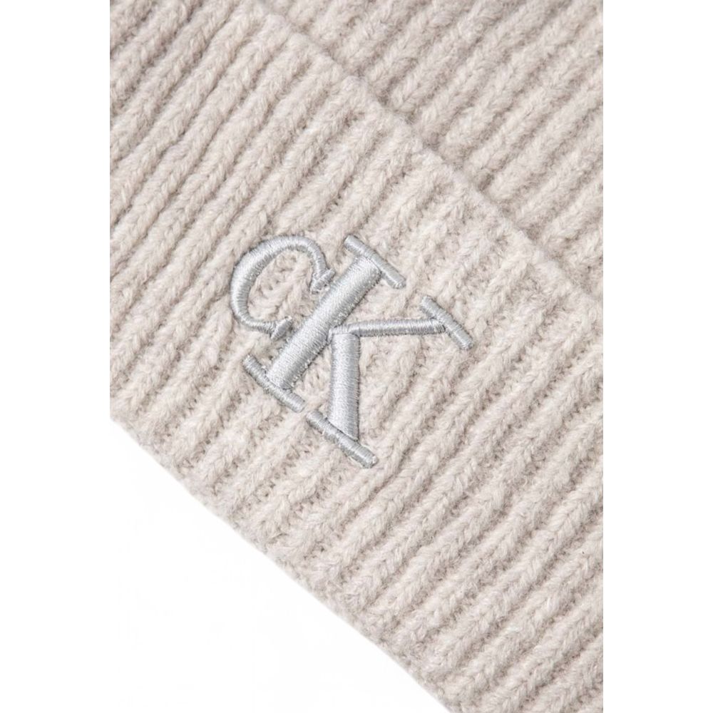 Calvin Klein Gray Acrylic Hat - MARANOS