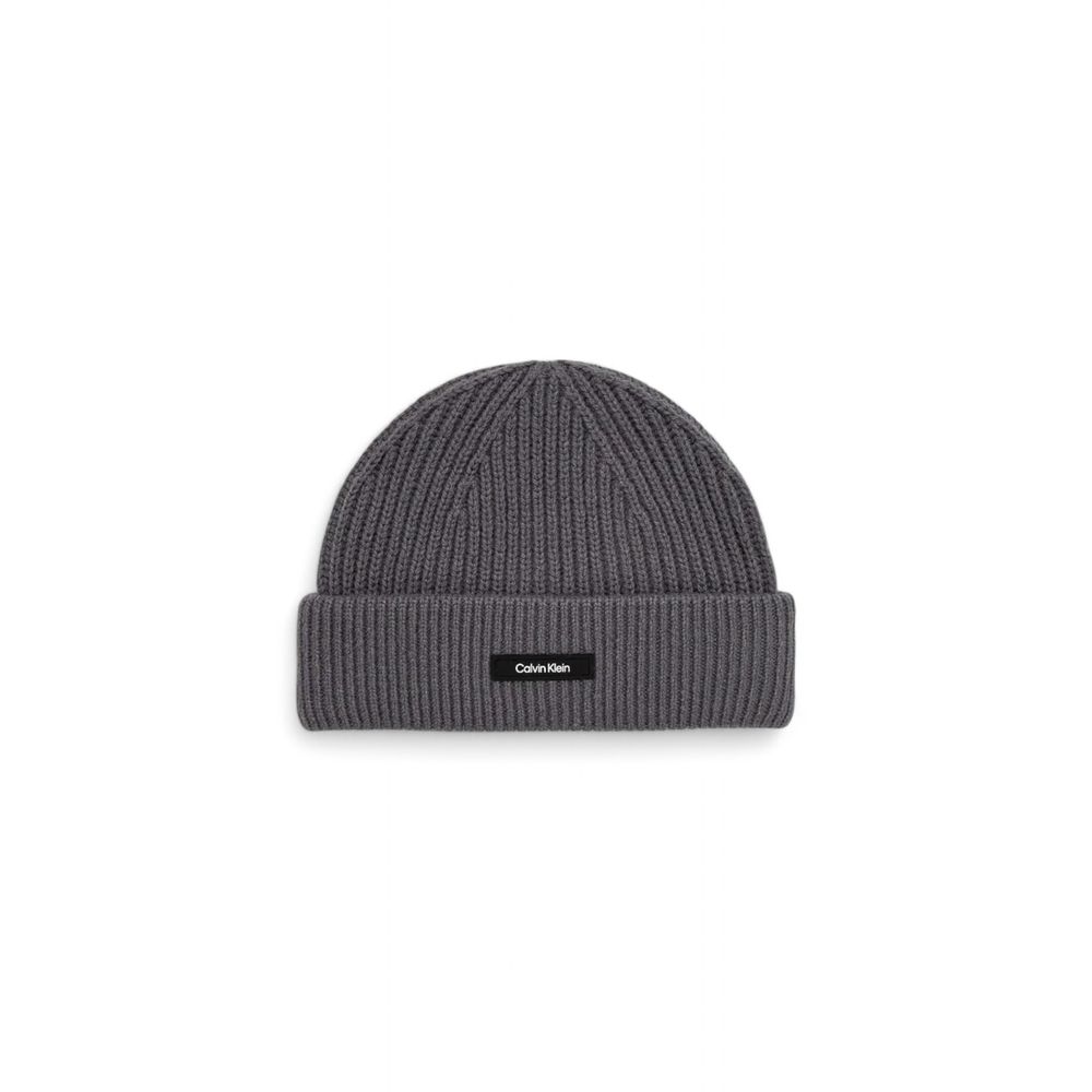 Calvin Klein Gray Organic Cotton Hats & Cap - MARANOS