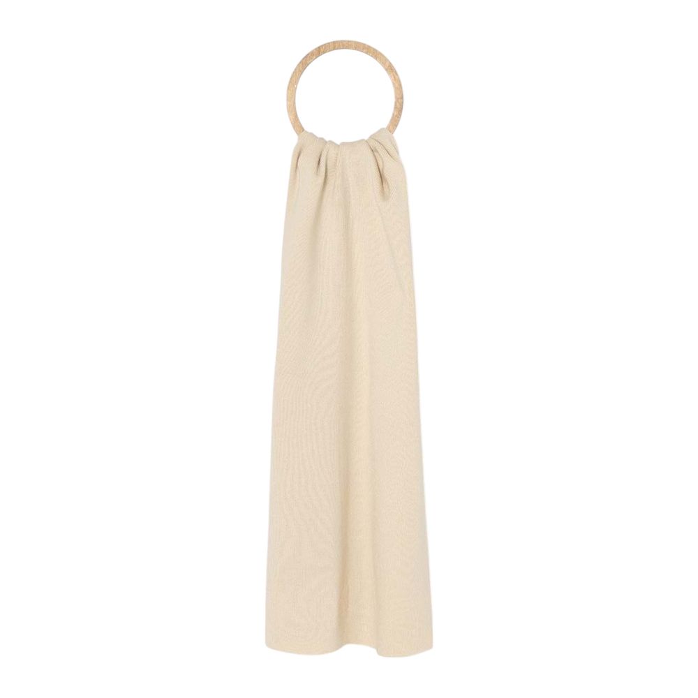 Calvin Klein Cream Recycled Polyester Scarf - MARANOS