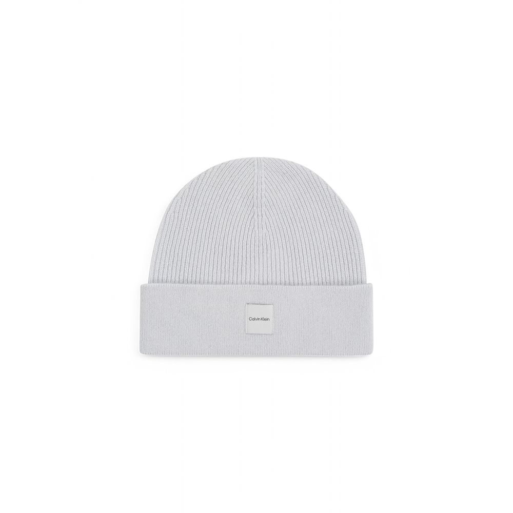 Calvin Klein Gray Cashmere Hat - MARANOS