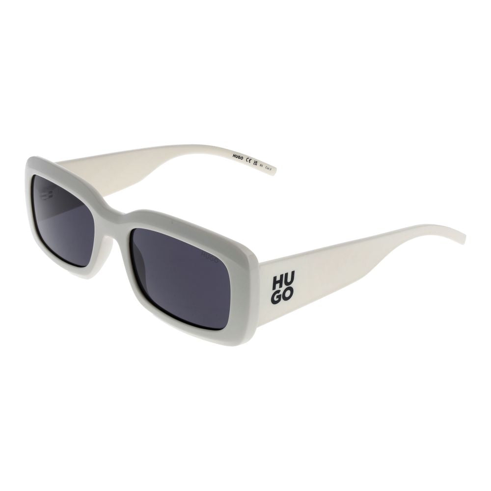 Hugo Boss – Weiße Unisex-Sonnenbrille