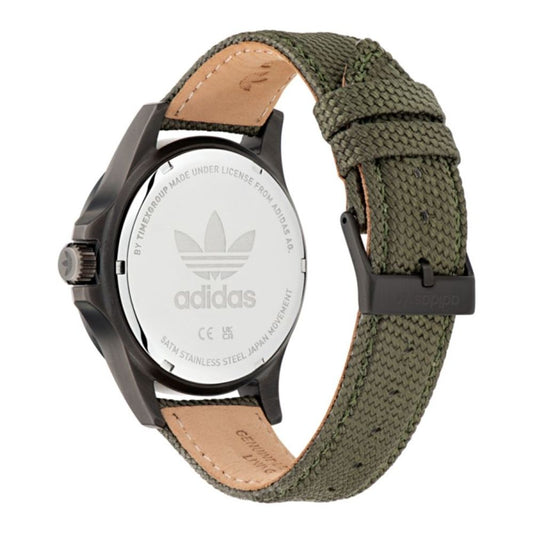 Adidas Green Fabric Watch Adidas