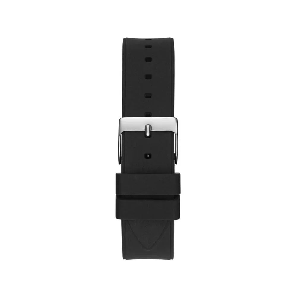Guess horloge met zwarte siliconen band - MARANOS