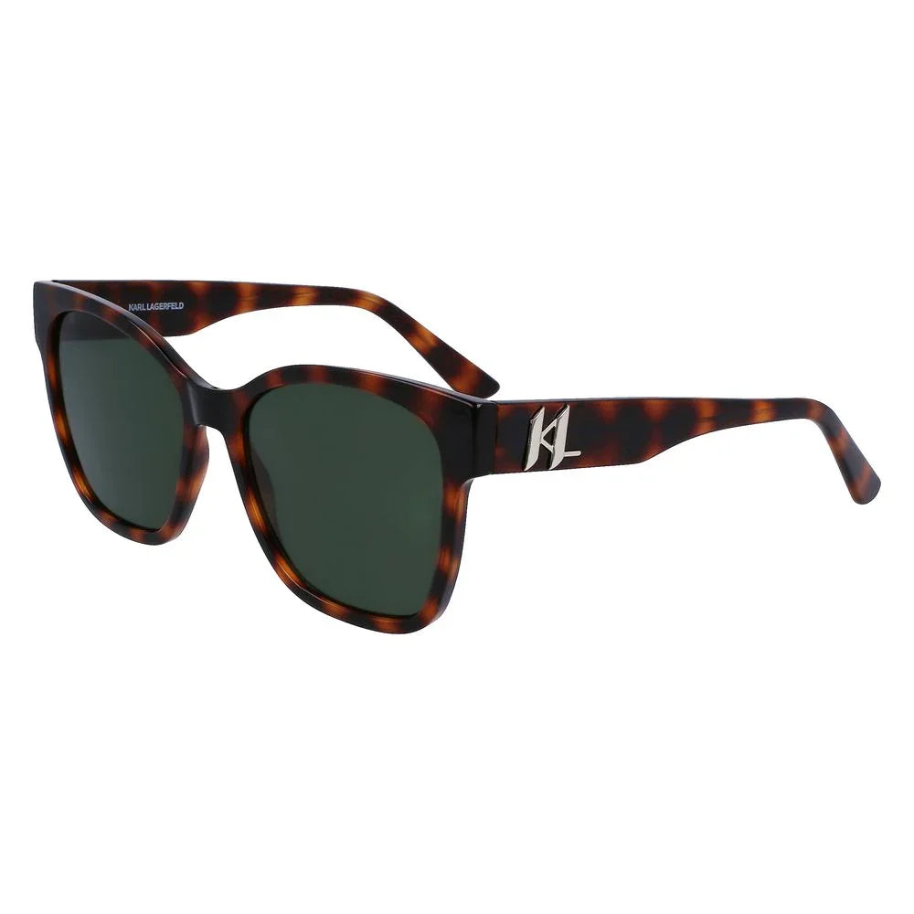 Karl Lagerfeld zonnebril in bruin - MARANOS