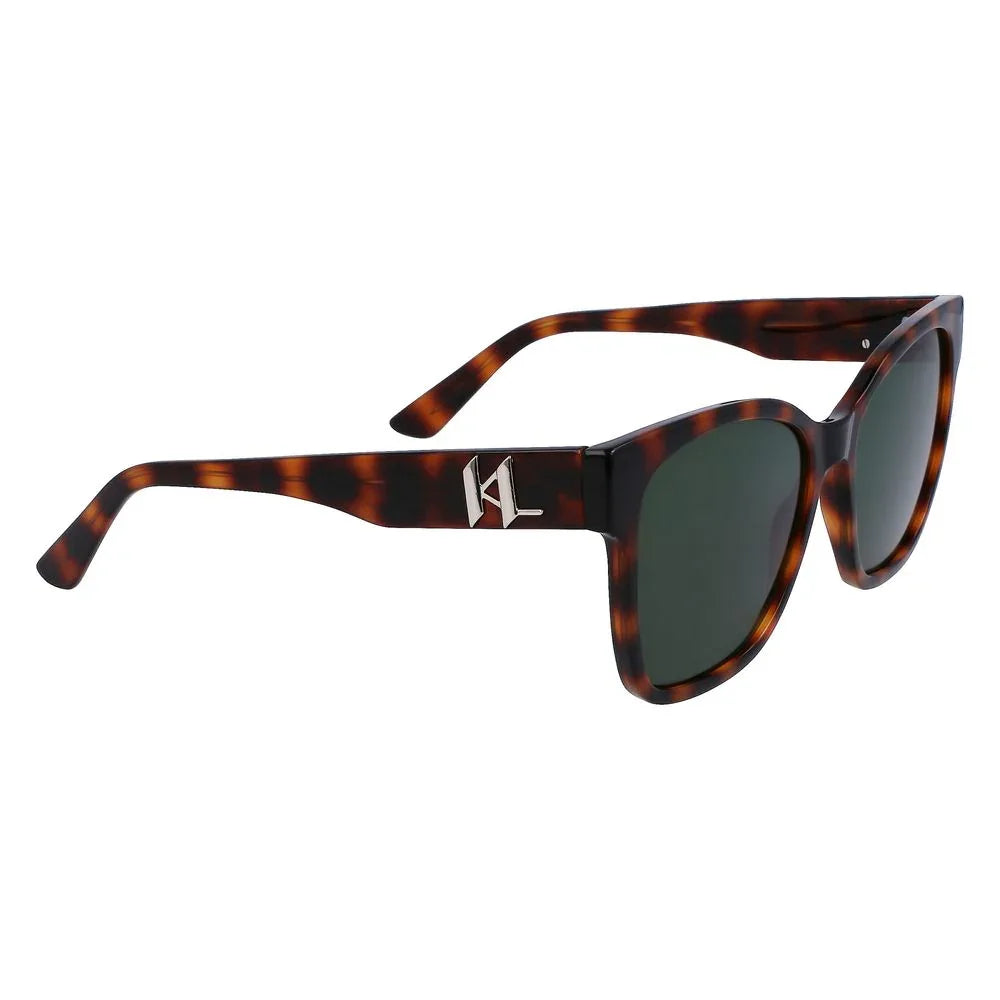 Karl Lagerfeld zonnebril in bruin - MARANOS