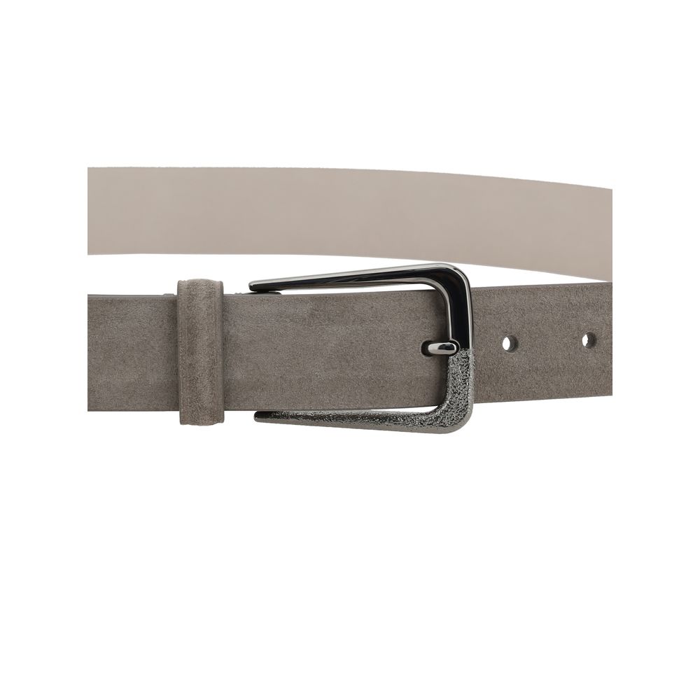 Brunello Cucinelli Suede Belt - MARANOS